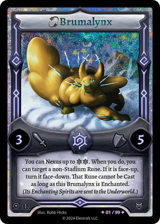 Image for Brumalynx (Serialized) (/99) (Daybreak [First Edition]) - Elestrals
