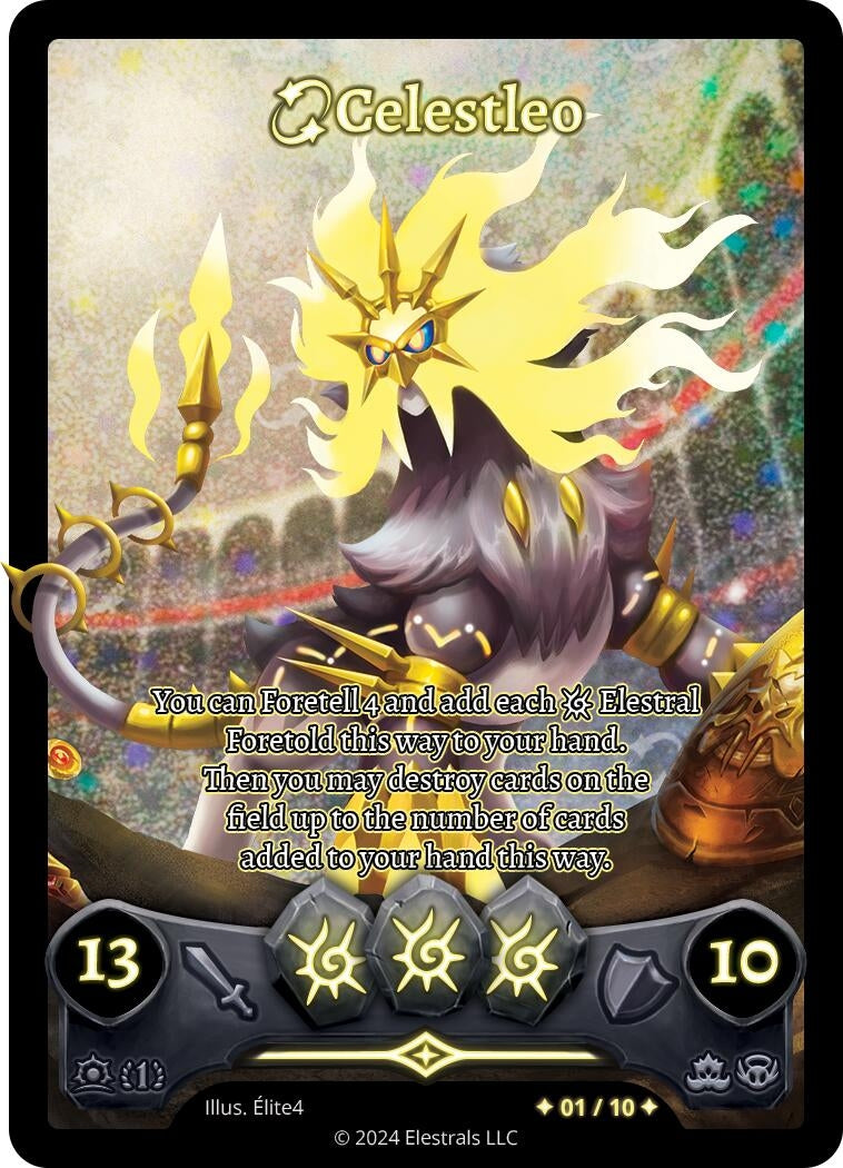 Image for Celestleo (Serialized) (/10) (Daybreak [First Edition]) - Elestrals