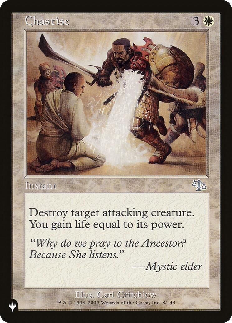 Chastise (8) [LIST] - MTG Single