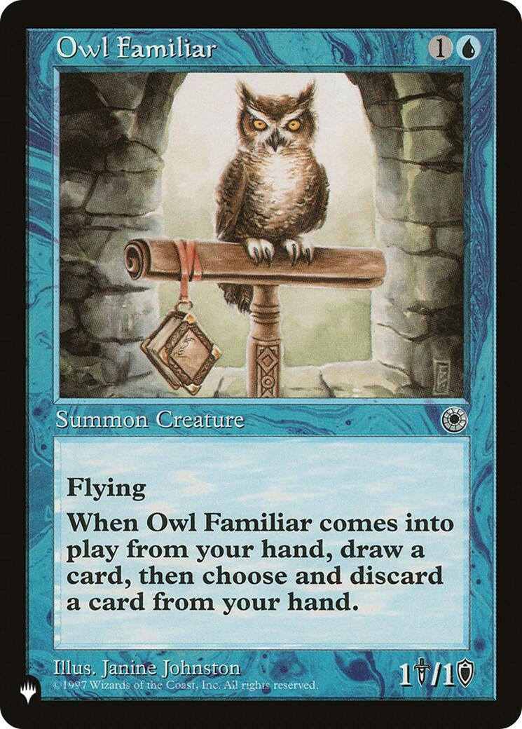 Owl Familiar [LIST] - MTG Single