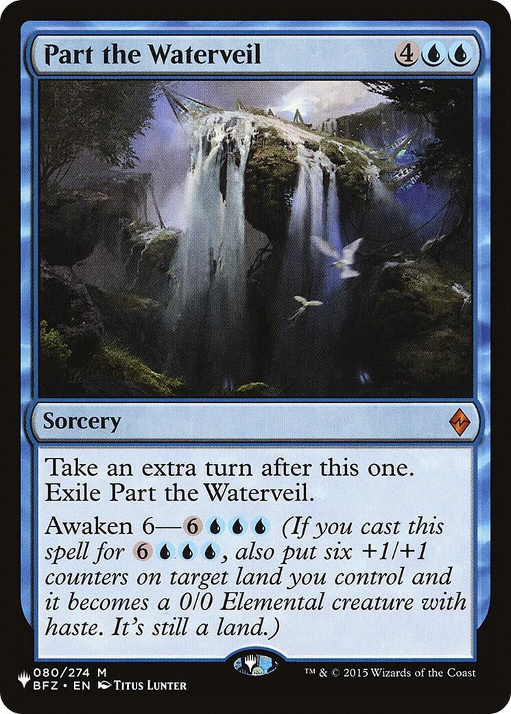 Part the Waterveil (80) [LIST] - MTG Single