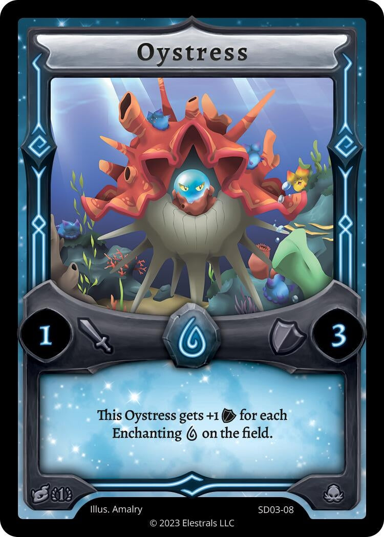 Image for Oystress (SD03-08) (Majesea Starter Deck [First Edition]) - Elestrals