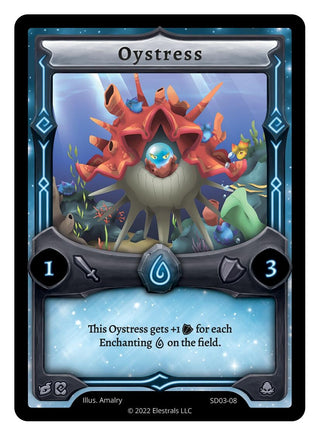 Image for Oystress (SD03-08) (Majesea Starter Deck [Kickstarter Edition]) - Elestrals