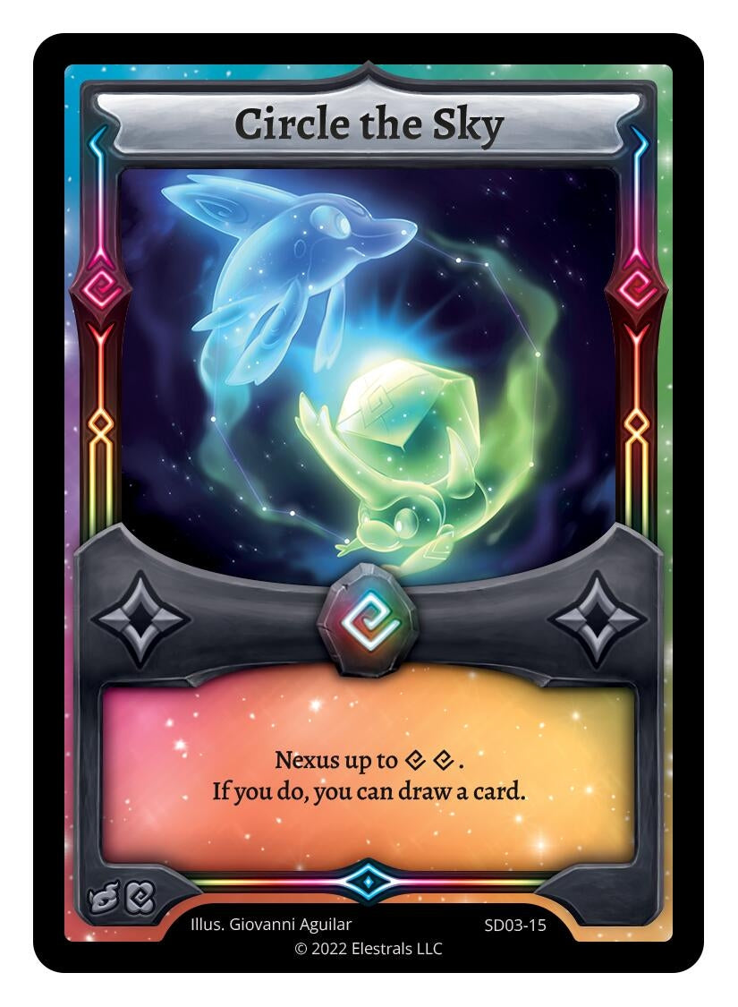 Image for Circle the Sky (SD03-15) (Majesea Starter Deck [Kickstarter Edition]) - Elestrals