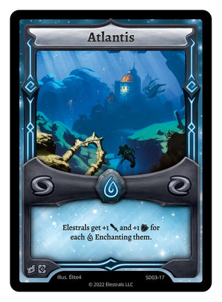 Image for Atlantis (SD03-17) (Majesea Starter Deck [Kickstarter Edition]) - Elestrals