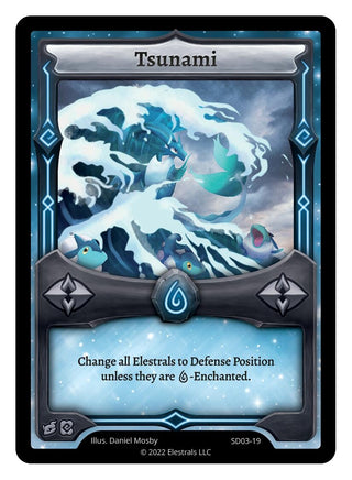 Image for Tsunami (SD03-19) (Majesea Starter Deck [Kickstarter Edition]) - Elestrals