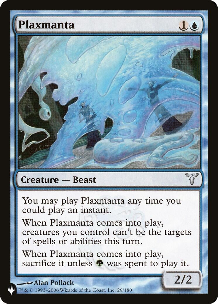 Plaxmanta (29) [LIST] - MTG Single