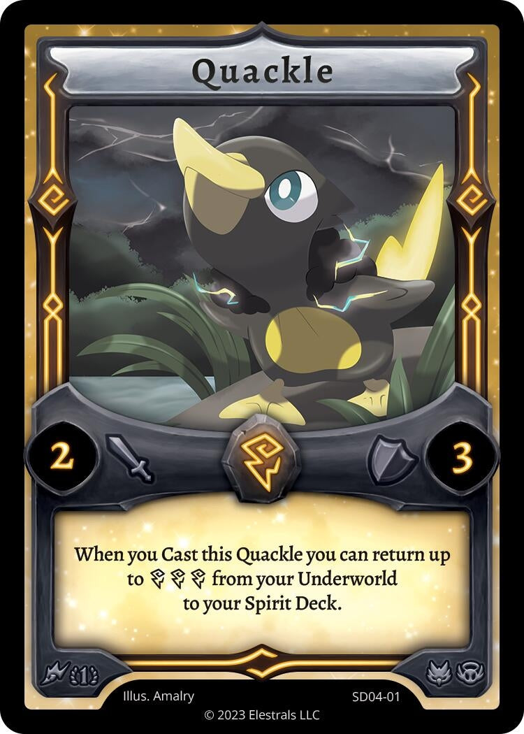 Image for Quackle (SD04-01) (Ohmperial Starter Deck [First Edition]) - Elestrals