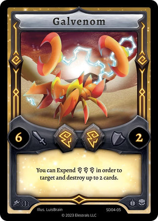 Image for Galvenom (SD04-05) (Ohmperial Starter Deck [First Edition]) - Elestrals