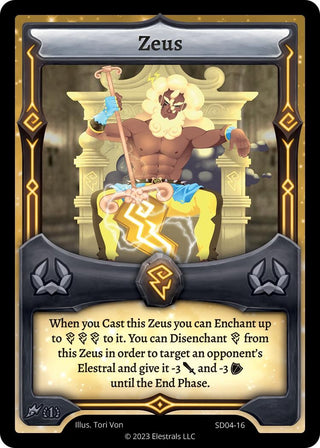 Image for Zeus (SD04-16) (Ohmperial Starter Deck [First Edition]) - Elestrals