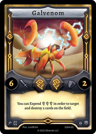 Image for Galvenom (SD04-05) (Ohmperial Starter Deck [Kickstarter Edition]) - Elestrals