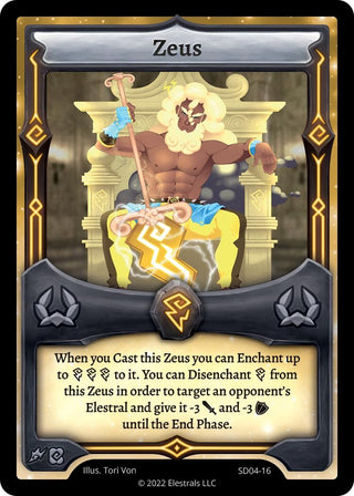 Image for Zeus (SD04-16) (Ohmperial Starter Deck [Kickstarter Edition]) - Elestrals