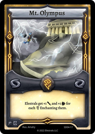 Image for Mt. Olympus (SD04-17) (Ohmperial Starter Deck [Kickstarter Edition]) - Elestrals