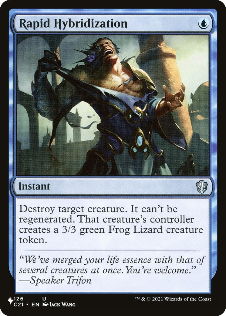 Rapid Hybridization (126) [LIST] - MTG Single