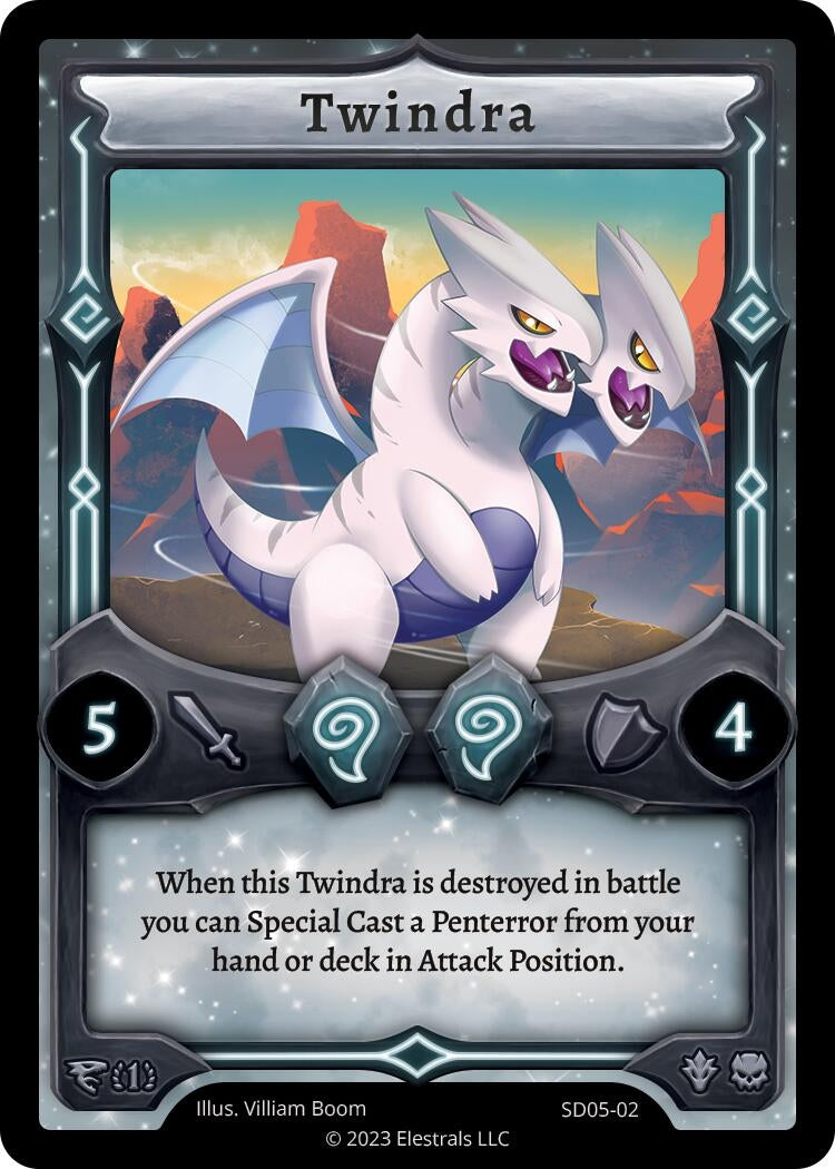 Image for Twindra (SD05-02) (Penterror Starter Deck [First Edition]) - Elestrals