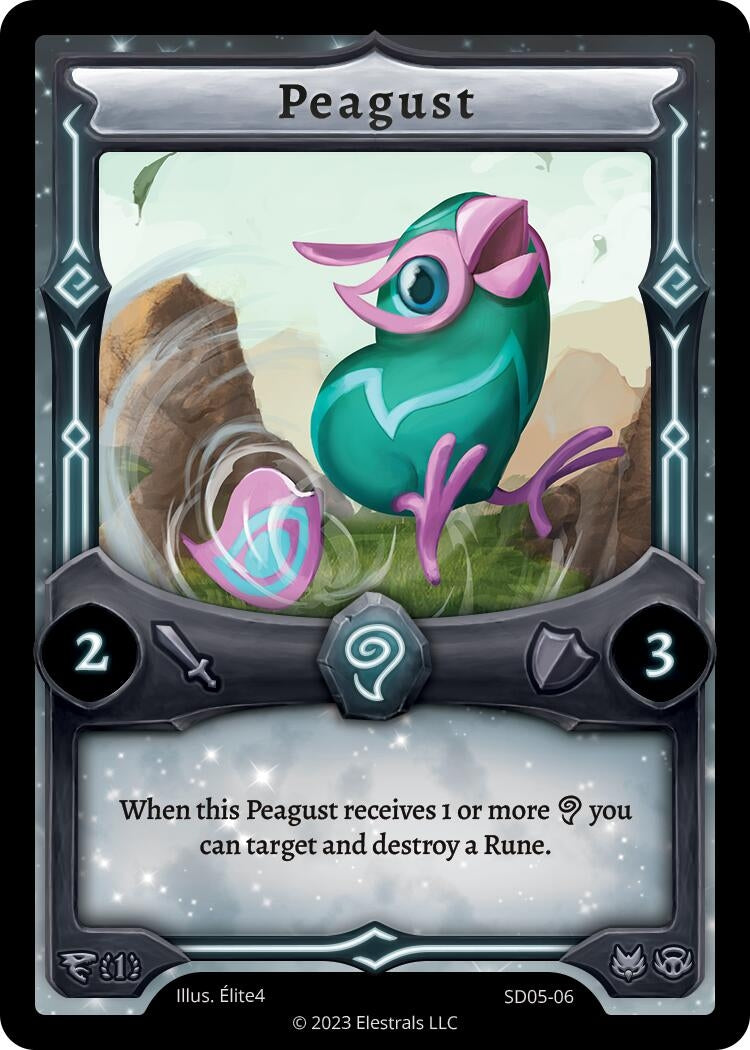 Image for Peagust (SD05-06) (Penterror Starter Deck [First Edition]) - Elestrals