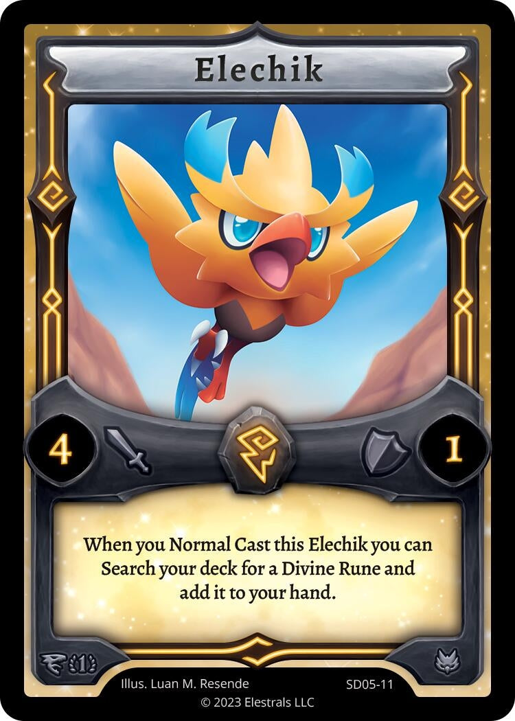 Image for Elechik (SD05-11) (Penterror Starter Deck [First Edition]) - Elestrals