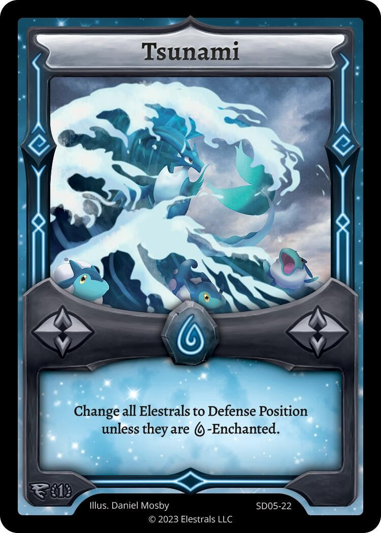 Image for Tsunami (SD05-22) (Penterror Starter Deck [First Edition]) - Elestrals