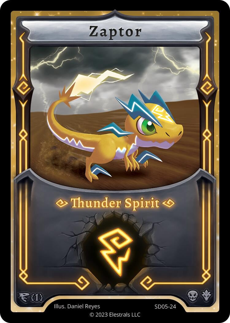 Image for Zaptor (SD05-24) (Penterror Starter Deck [First Edition]) - Elestrals