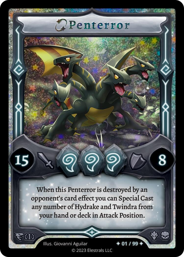 Image for Penterror (Serialized) (/99) (Penterror Starter Deck [First Edition]) - Elestrals