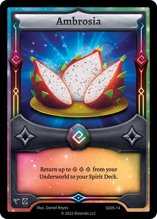 Image for Ambrosia (SD05-14) (Penterror Starter Deck [Kickstarter Edition]) - Elestrals
