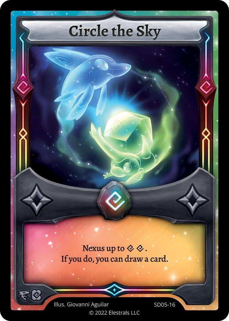 Image for Circle the Sky (SD05-16) (Penterror Starter Deck [Kickstarter Edition]) - Elestrals