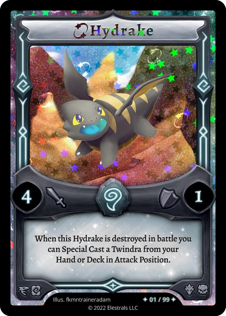 Image for Hydrake (Serialized) (/99) (Penterror Starter Deck [Kickstarter Edition]) - Elestrals