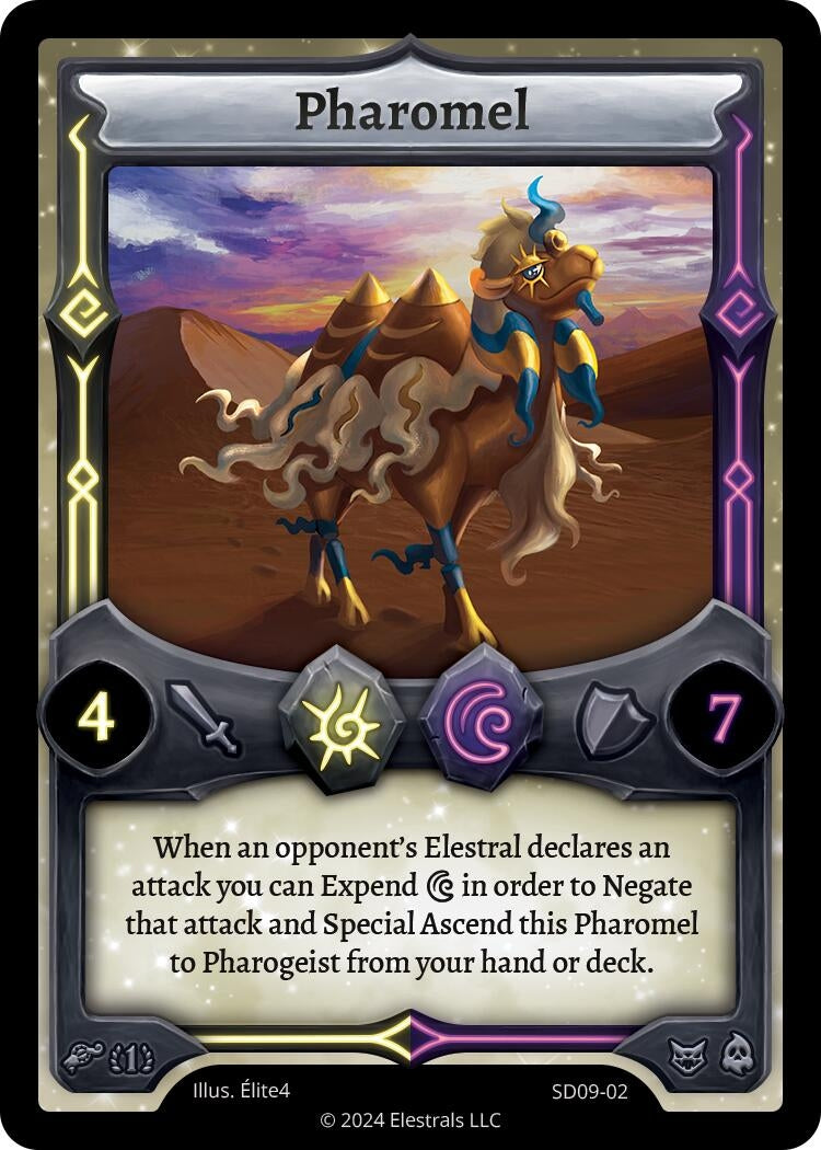 Image for Pharomel (SD09-02) (Pharogeist Starter Deck [First Edition]) - Elestrals