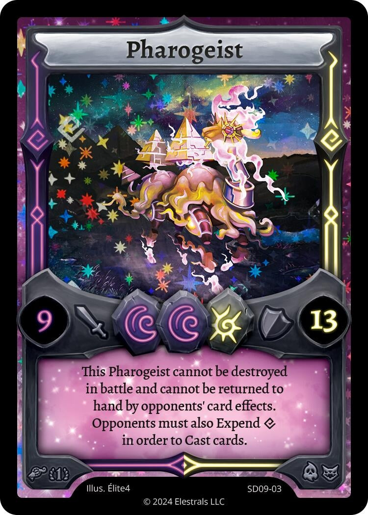 Image for Pharogeist (SD09-03) (Pharogeist Starter Deck [First Edition]) - Elestrals