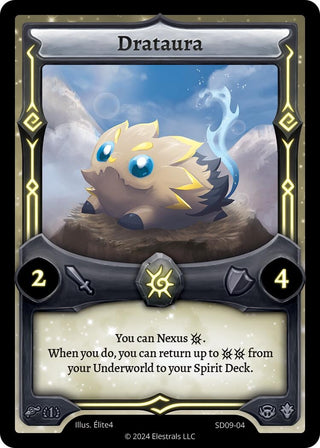 Image for Drataura (SD09-04) (Pharogeist Starter Deck [First Edition]) - Elestrals