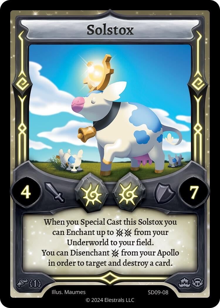 Image for Solstox (SD09-08) (Pharogeist Starter Deck [First Edition]) - Elestrals