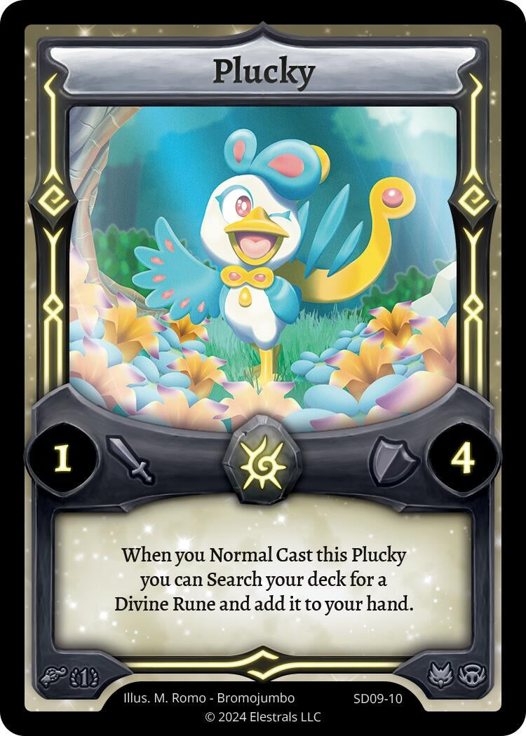 Image for Plucky (SD09-10) (Pharogeist Starter Deck [First Edition]) - Elestrals