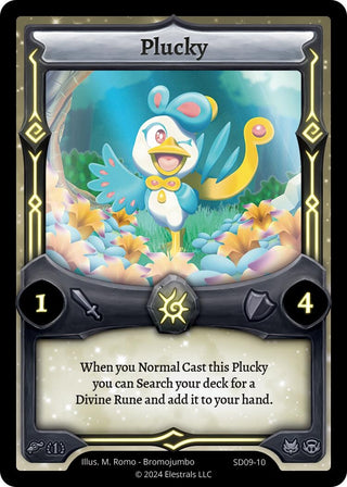 Image for Plucky (SD09-10) (Pharogeist Starter Deck [First Edition]) - Elestrals