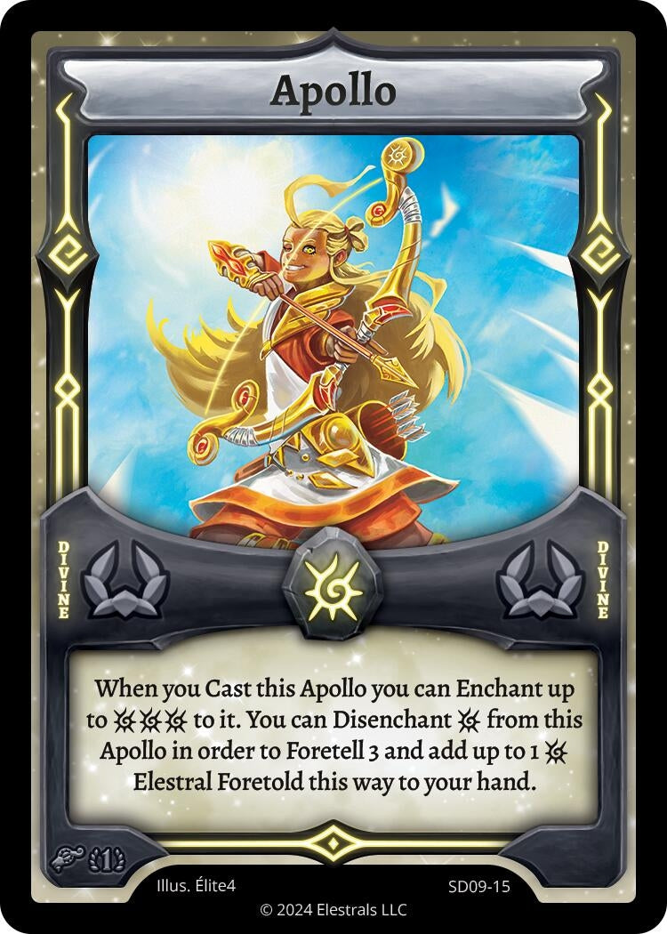 Image for Apollo (SD09-15) (Pharogeist Starter Deck [First Edition]) - Elestrals