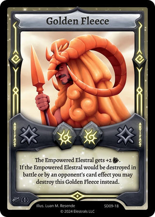 Image for Golden Fleece (SD09-18) (Pharogeist Starter Deck [First Edition]) - Elestrals