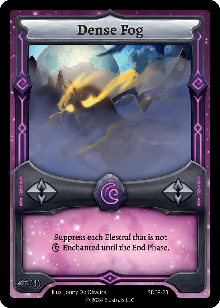 Image for Dense Fog (SD09-23) (Pharogeist Starter Deck [First Edition]) - Elestrals