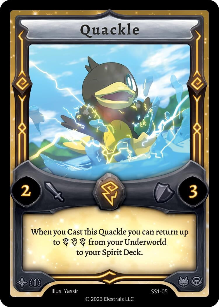 Image for Quackle (SS1-05) (Shattered Stars Chapter 1 [SS1]) - Elestrals