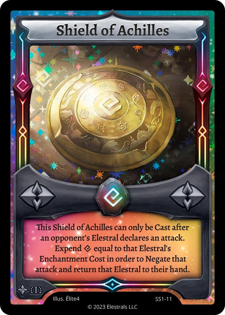 Image for Shield of Achilles (SS1-11) (Shattered Stars Chapter 1 [SS1]) - Elestrals