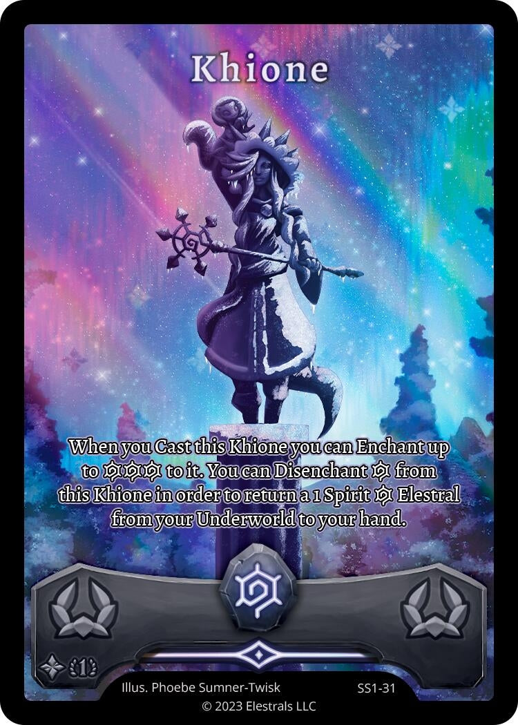 Image for Khione (SS1-31) (Shattered Stars Chapter 1 [SS1]) - Elestrals