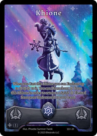 Image for Khione (SS1-31) (Shattered Stars Chapter 1 [SS1]) - Elestrals