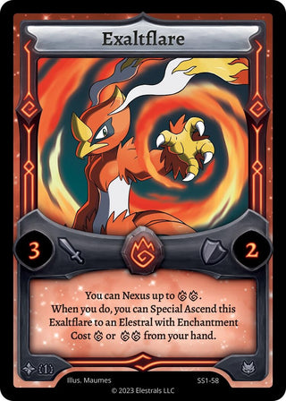 Image for Exaltflare (SS1-58) (Shattered Stars Chapter 1 [SS1]) - Elestrals