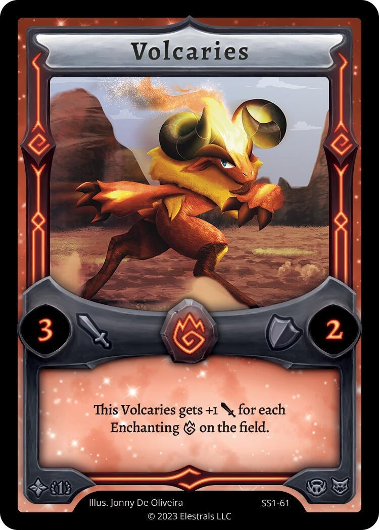 Image for Volcaries (SS1-61) (Shattered Stars Chapter 1 [SS1]) - Elestrals