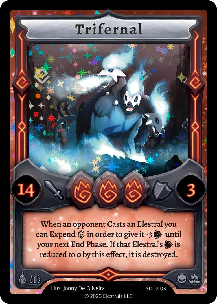 Image for Trifernal (SD02-03) (Trifernal Starter Deck [First Edition]) - Elestrals