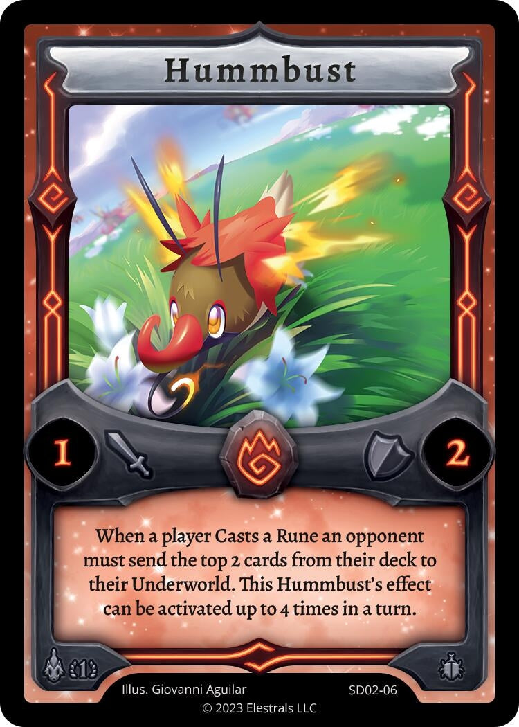 Image for Hummbust (SD02-06) (Trifernal Starter Deck [First Edition]) - Elestrals