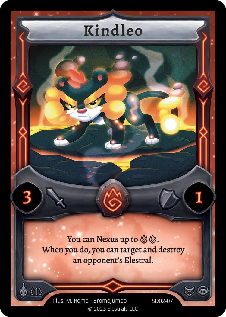 Image for Kindleo (SD02-07) (Trifernal Starter Deck [First Edition]) - Elestrals