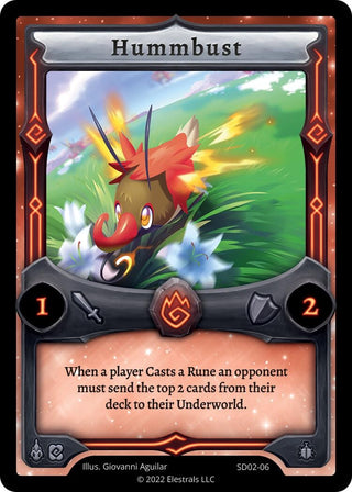 Image for Hummbust (SD02-06) (Trifernal Starter Deck [Kickstarter Edition]) - Elestrals