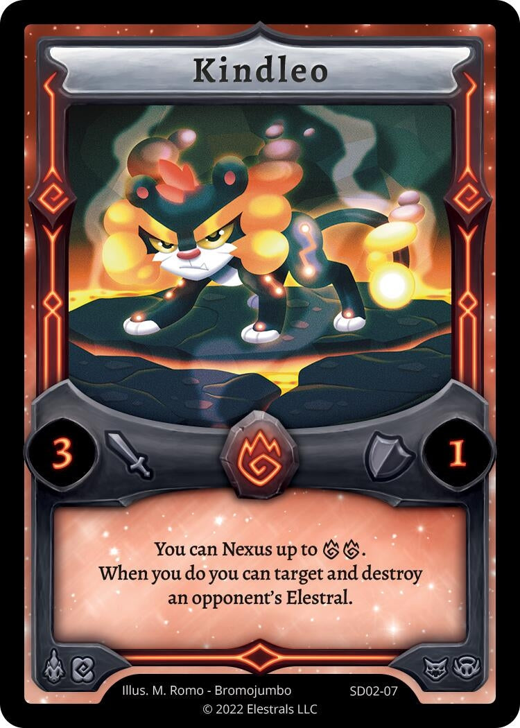 Image for Kindleo (SD02-07) (Trifernal Starter Deck [Kickstarter Edition]) - Elestrals