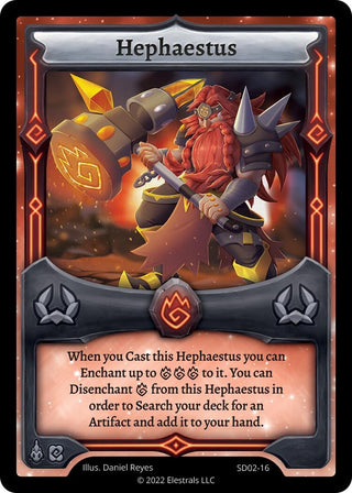 Image for Hephaestus (SD02-16) (Trifernal Starter Deck [Kickstarter Edition]) - Elestrals