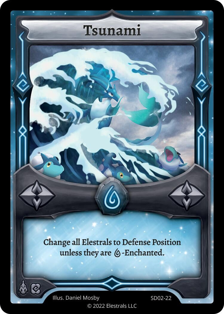 Image for Tsunami (SD02-22) (Trifernal Starter Deck [Kickstarter Edition]) - Elestrals