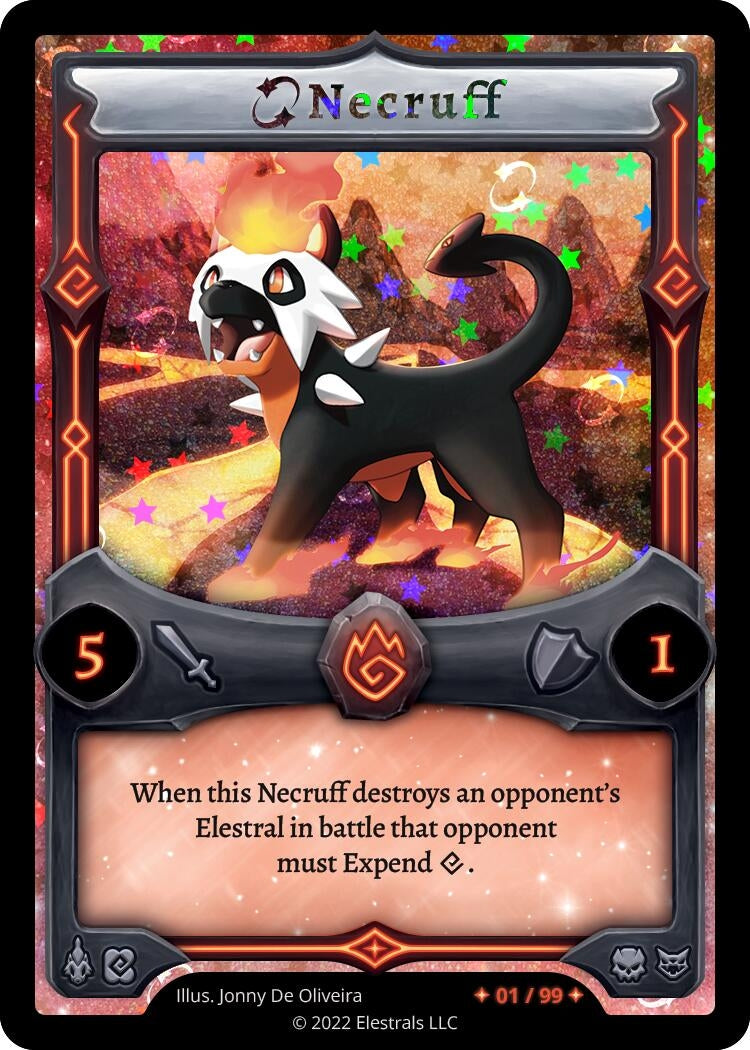 Image for Necruff (Serialized) (/99) (Trifernal Starter Deck [Kickstarter Edition]) - Elestrals